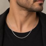 زنجیر دیپلمات طلا سفید